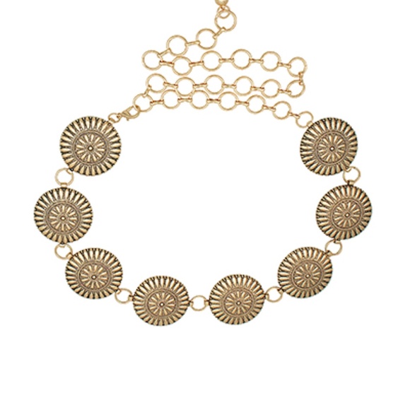 Circle Concho Belt - Picture 1 of 1